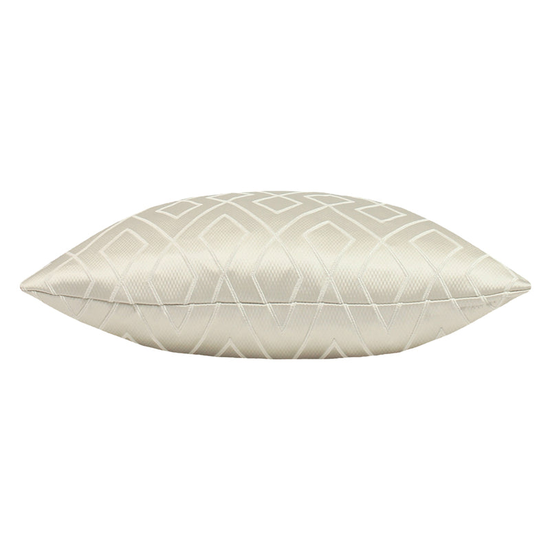 Prestigious Textiles Pivot Geometric Cushion Cover in Parchment