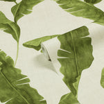 furn. Plantain Wallpaper in Green