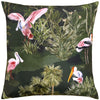 Paoletti Platalea Outdoor Cushion Cover in Bottle Green