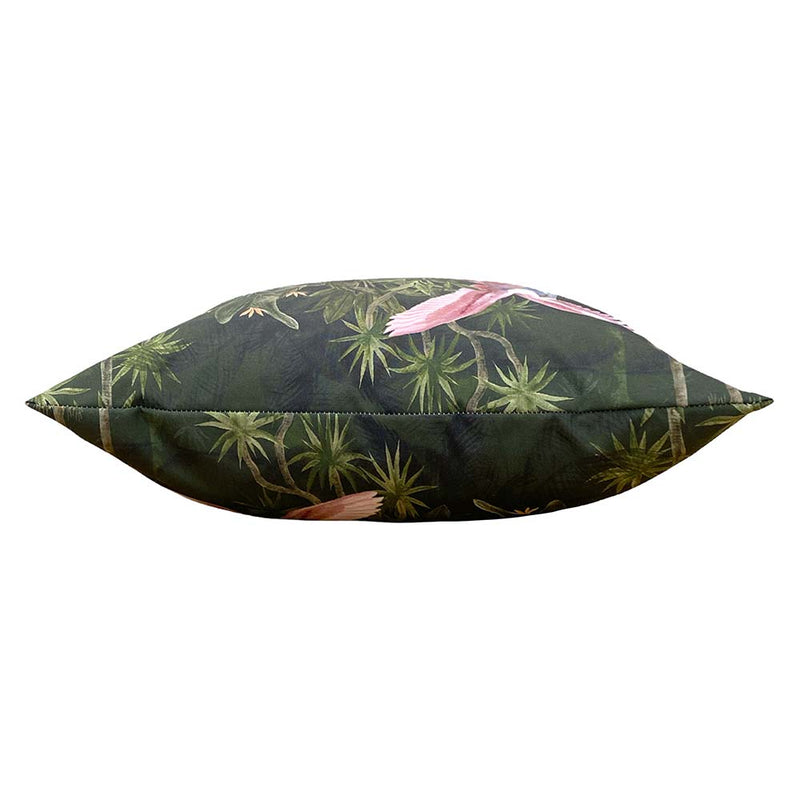 Paoletti Platalea Outdoor Cushion Cover in Bottle Green