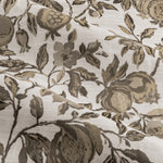 Wylder Pomegranate Pencil Pleat Curtains in Natural