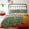 furn. Pomelo Tropical Floral Duvet Cover Set in Verdi