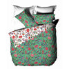 furn. Pomelo Tropical Floral Duvet Cover Set in Verdi