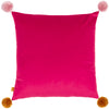 furn. Pom Poms Love Wins Cushion Cover in Lilac