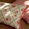  Cushions - Pomegranate Trellis Rectangular Outdoor Cushion Cover Red Voyage Maison