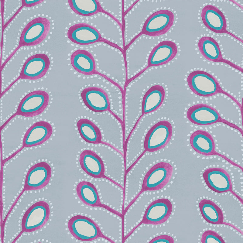 Ponco Wallpaper Sample Orchid