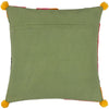 furn. Poppy Cushion Cover in Khaki/Pink