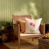  Cushions - Poppy Outdoor Cushion Cover Red Voyage Maison