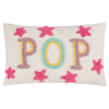 heya home Pop Cotton Tufted Cushion Cover in Fuchsia