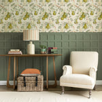  Wallpaper - Pear Orchard  1.4m Wide Width Wallpaer (By the Metre) Cream Voyage Maison