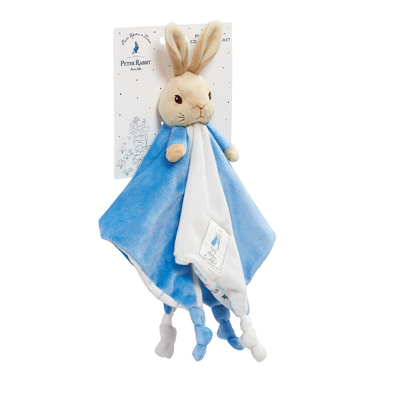  Blue Misc - Once Upon A Time Peter Rabbit™ Nursery Comforter Blanket Blue/White Peter Rabbit™