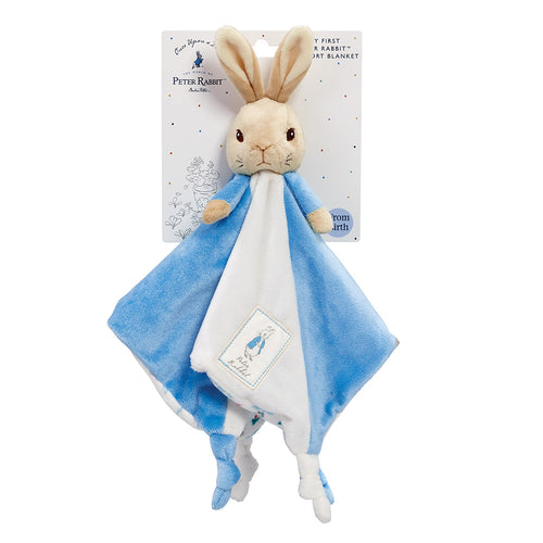  Blue Misc - Once Upon A Time Peter Rabbit™ Nursery Comforter Blanket Blue/White Peter Rabbit™