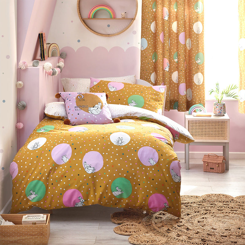 Peter Rabbit™ Dotty Peter Rabbit™ Duvet Cover Set in Ochre