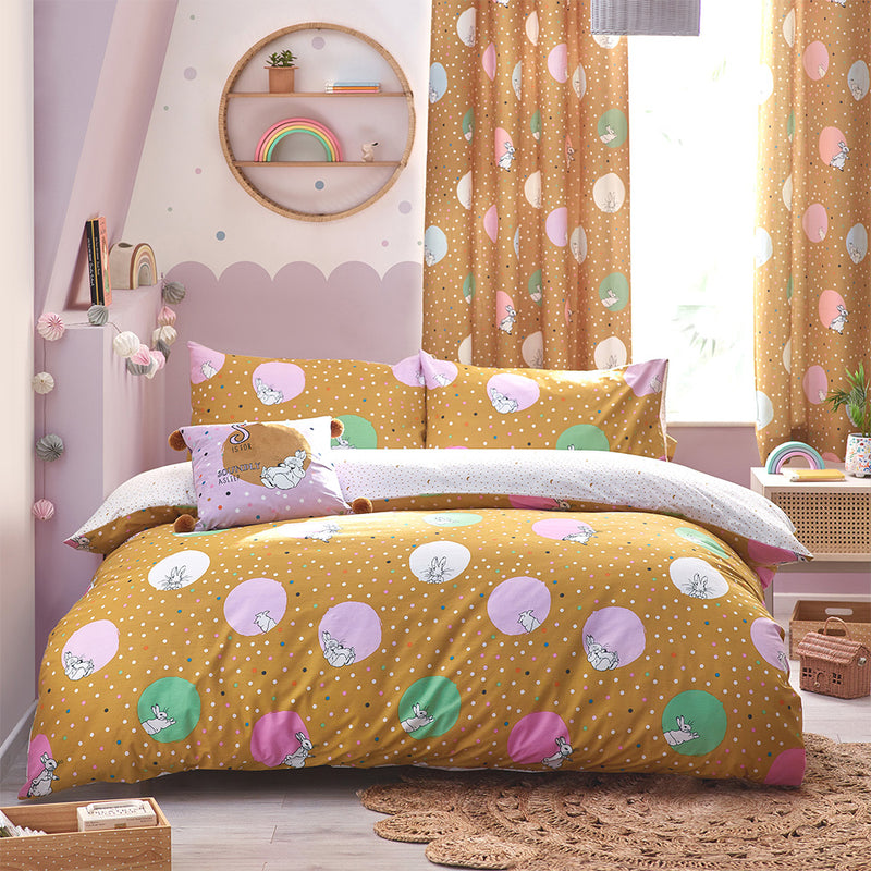 Peter Rabbit™ Dotty Peter Rabbit™ Duvet Cover Set in Ochre