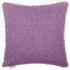 Floral Purple Cushions - Primrose Printed Cushion Cover Wisteria Voyage Maison