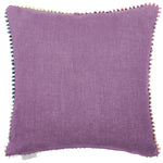 Floral Purple Cushions - Primrose Printed Cushion Cover Wisteria Voyage Maison