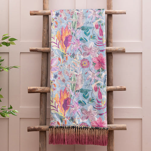 Voyage Maison Primrose Printed Throw in Wisteria