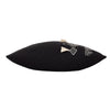 furn. Pritta Tasselled Cushion Cover in Black