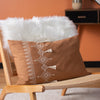 furn. Pritta Tasselled Cushion Cover in Cinnamon