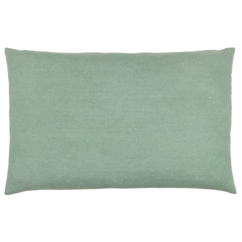 furn. Pritta Tasselled Cushion Cover in Eucalyptus