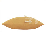 furn. Pritta Tasselled Cushion Cover in Mustard