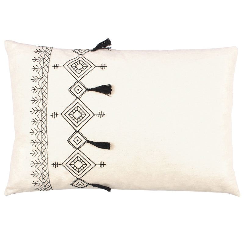 furn. Pritta Tasselled Cushion Cover in Natural