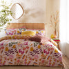 furn. Protea Printed Abstract Floral Duvet Cover Set in Pink