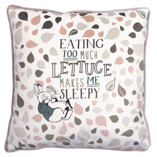 Animal Cream Cushions - Scandi Woods Peter Rabbit™ Cushion Cover Natural Peter Rabbit™