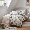 Peter Rabbit™ Scandi Woods Peter Rabbit™ 100% Brushed Cotton Duvet Cover Set in Natural