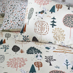 Peter Rabbit™ Scandi Woods Peter Rabbit™ 100% Brushed Cotton Duvet Cover Set in Natural