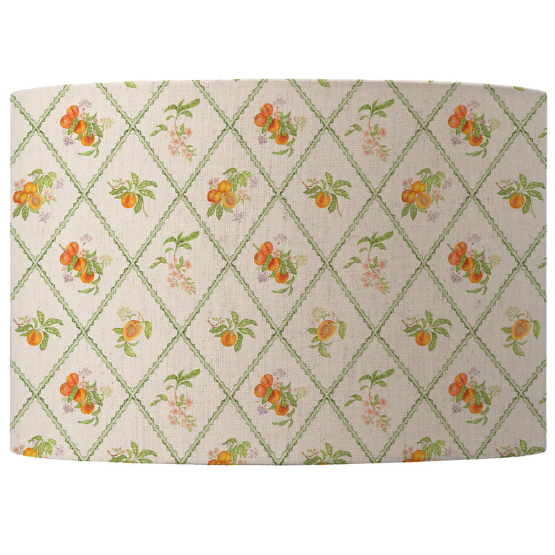  Lighting - Peach Trellis Eva Lamp Shade Multicolour Voyage Maison