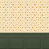  Wallpaper - Peach Trellis  1.4m Wide Width Wallpaer (By the Metre) Melba Voyage Maison