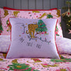 furn. Purrfect Christmas Duvet Cover Set in Pink/Lilac