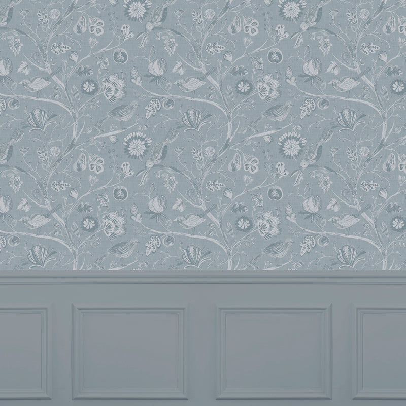 Voyage Maison Puturi 1.4m Wide Width Wallpaper in Mineral