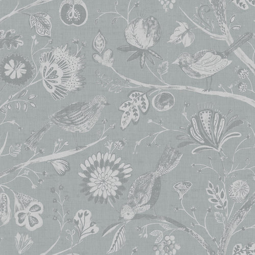 Voyage Maison Puturi 1.4m Wide Width Wallpaper in Silver