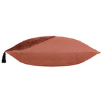 furn. Radiance Tufted Boho Cushion Cover in Brick