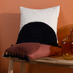 furn. Radiance Tufted Boho Cushion Cover in Brick