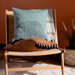 furn. Radiance Tufted Boho Cushion Cover in Eucalyptus