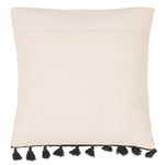 furn. Radiance Tufted Boho Cushion Cover in Natural/Black