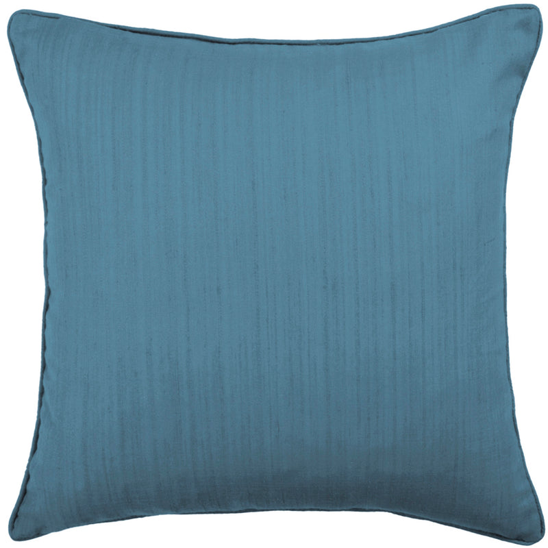 Abstract Blue Cushions - Rainfall Embroidered Cushion Cover Bluebell Additions