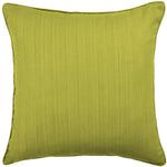 Abstract Green Cushions - Rainfall Embroidered Cushion Cover Citrus Additions