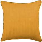 Abstract Gold Cushions - Rainfall Embroidered Cushion Cover Marigold Additions