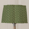 Floral Green Lighting - Raja Pleated Scalloped Lamp Shade Sage Voyage Maison