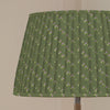 Floral Green Lighting - Raja Pleated Tapered Lamp Shade Sage Voyage Maison