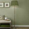 Floral Green Lighting - Raja Pleated Tapered Lamp Shade Sage Voyage Maison