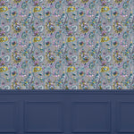 Voyage Maison Raja 1.4m Wide Width Wallpaper in Peacock