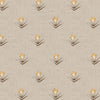 Floral Beige Wallpaper - Raja  1.4m Wide Width Wallpaper (By The Metre) Stone Voyage Maison