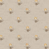 Floral Beige Wallpaper - Raja  1.4m Wide Width Wallpaper (By The Metre) Stone Voyage Maison