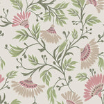 Voyage Maison Rajput Printed Cotton Fabric in Blush