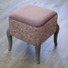 Floral Pink Furniture - Ralf  Footstool Philipa Viola Voyage Maison